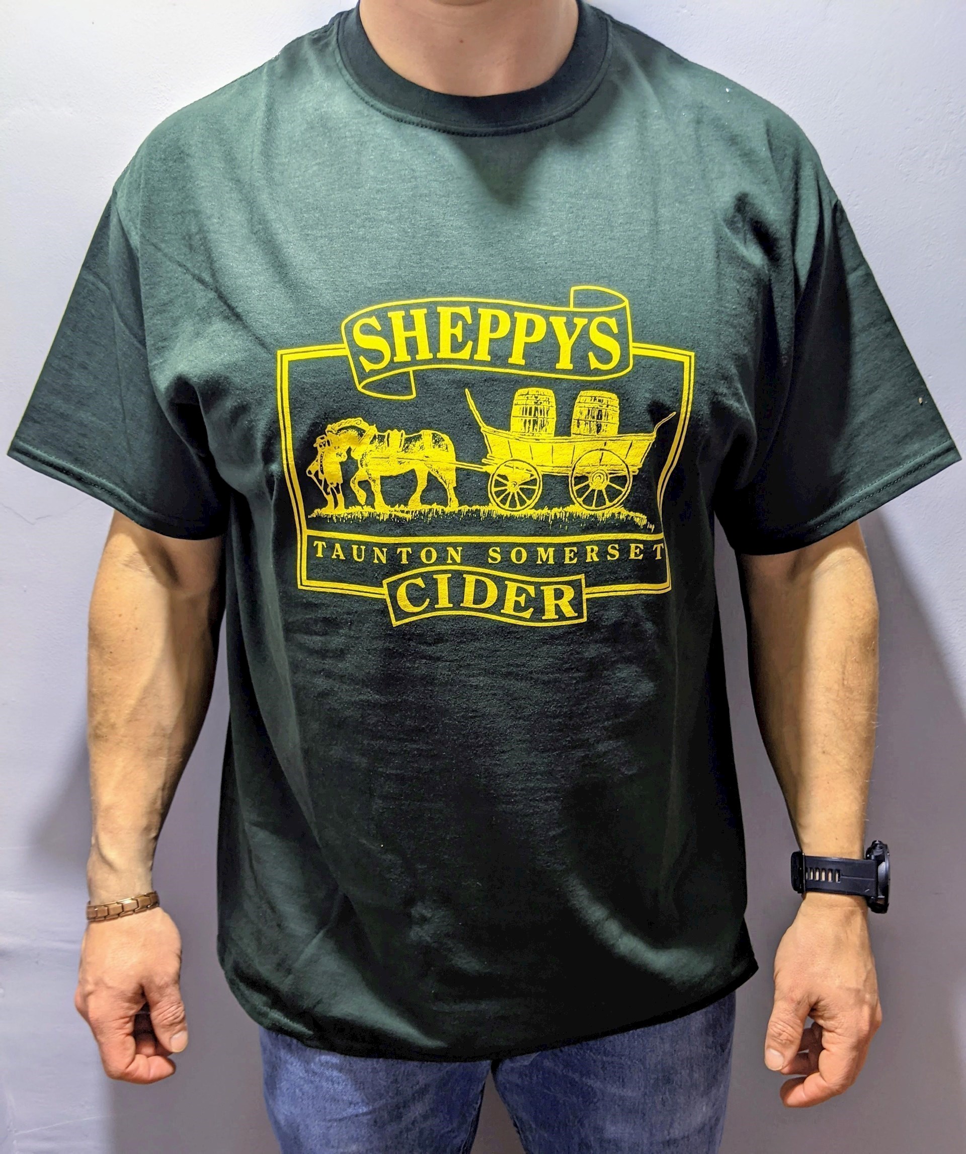 Sheppy's Old Logo T-Shirt Green