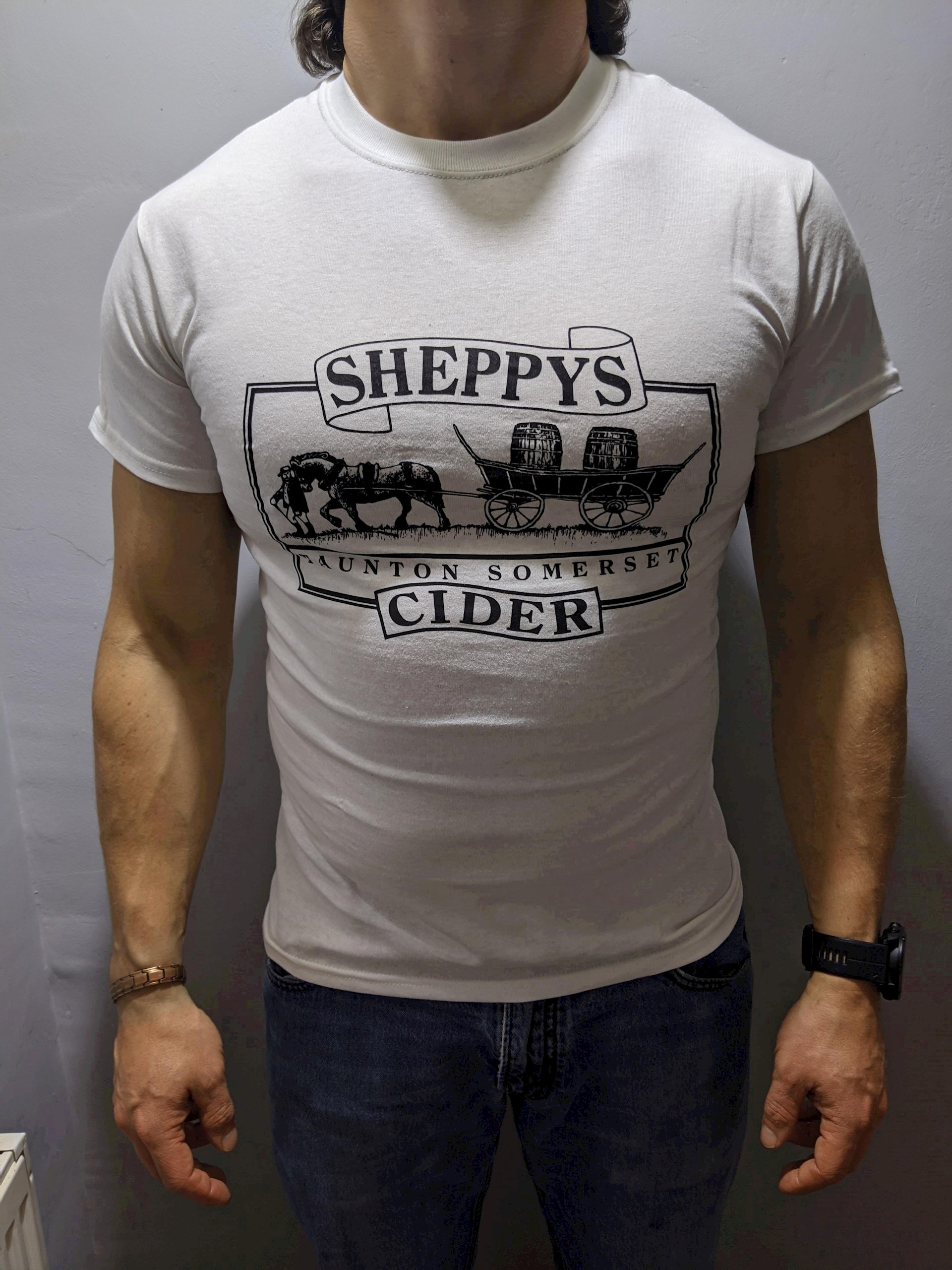 Sheppy's Old Logo T-Shirt White