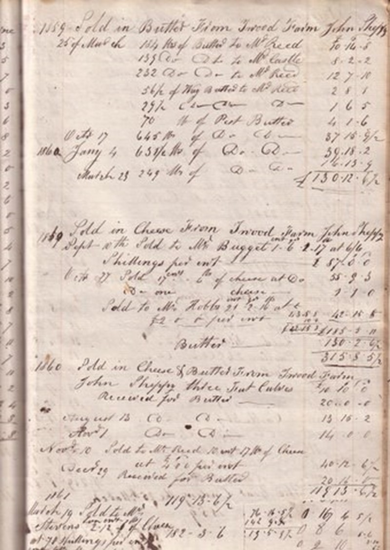 sales-of-butter-and-cheese-from-iwood-farm-1859-and-1860-john-sheppy-reduced